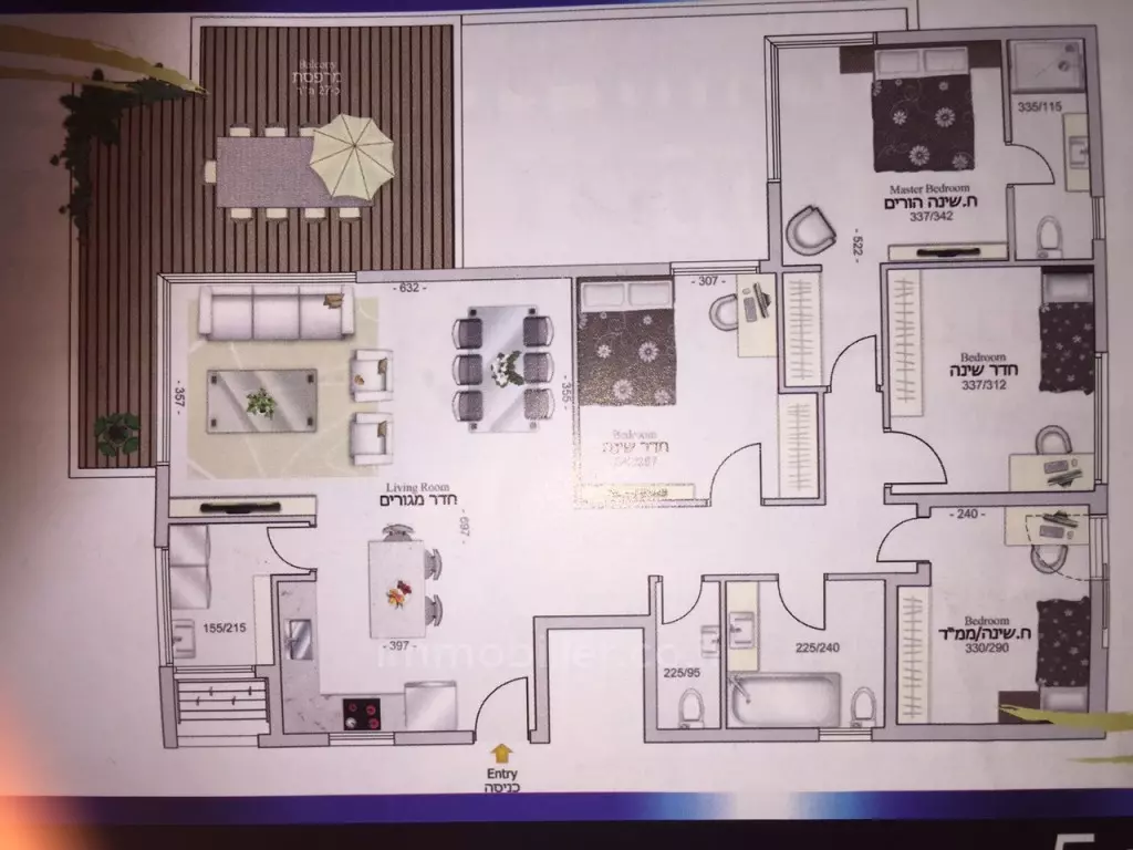 Hermoso apartamento con terraza - Vista al mar - Piso alto - Excelente ubicación - Buena oportunidad que no hay que perder