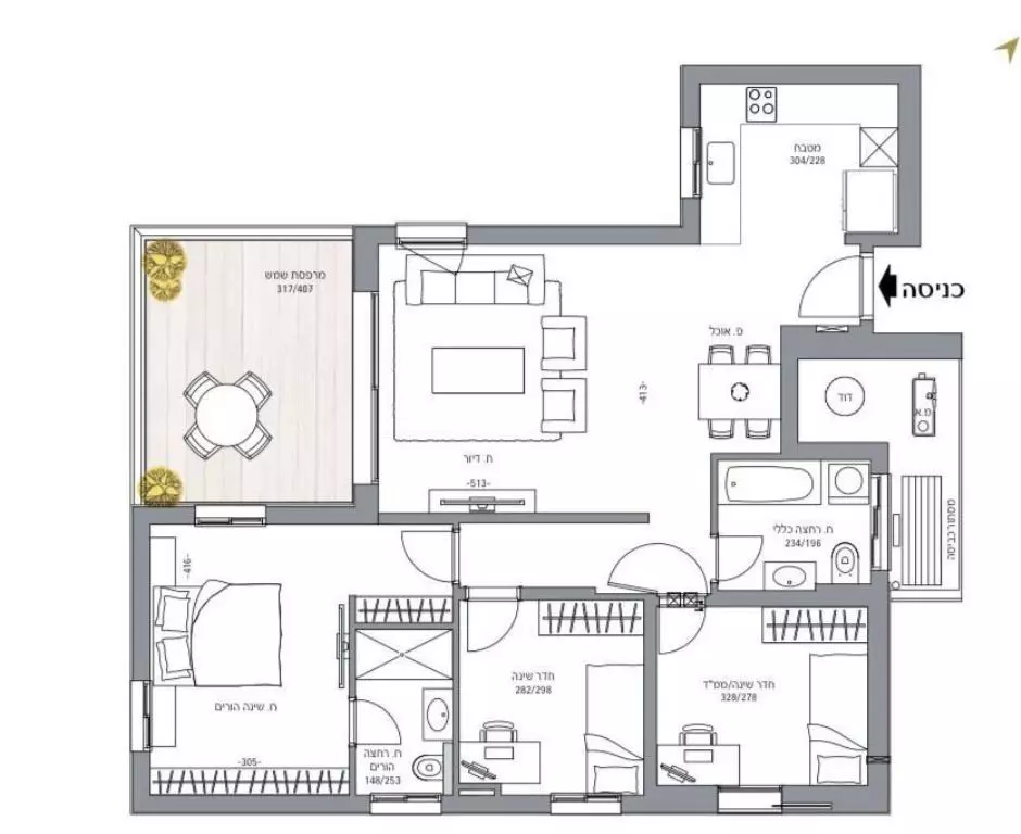 con terraza,En el centro,Buena ubicación,Estándares altos,Lujoso,Vista al mar,en un edificio nuevo,Departamento bonito,Espléndido,Proyecto de calidad