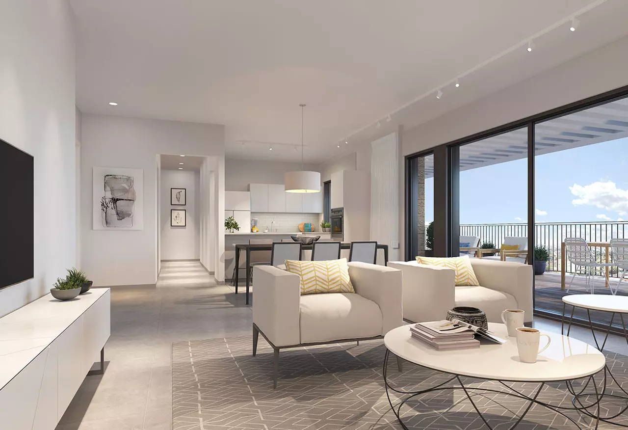 Nuevo proyecto Kiryat Hayovel Jerusalén de 3 a 6 habitaciones