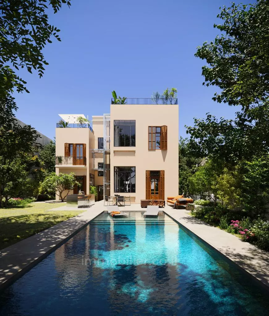 Increíble villa en Lev Ha'ir! Edificio de lujo