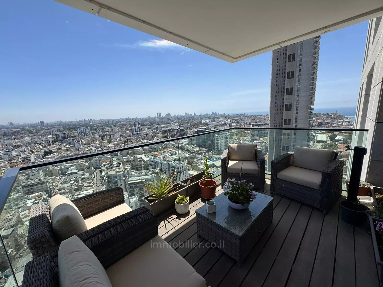 Neve Tzedek - Torre de lujo - 4,5 habitaciones